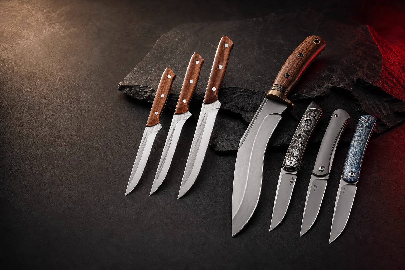 Groothandel fixed blade collection